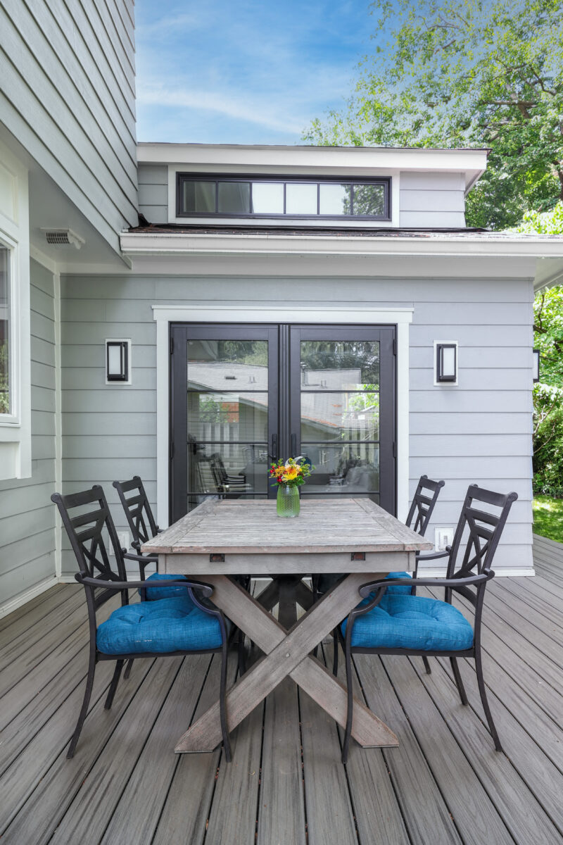 Custom Deck on Back of House in Vienna, VA