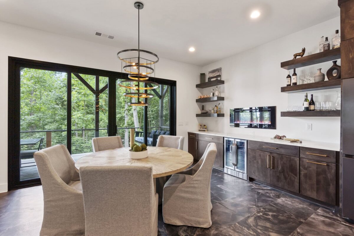 Dining Room After Home Remodeling in Vienna, VA