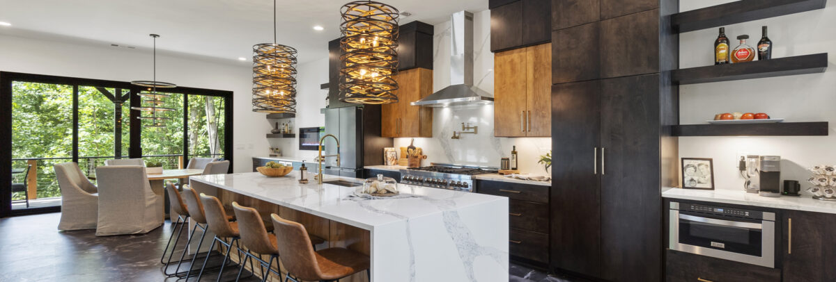 Modern Kitchen After Kitchen Remodeling in Ashburn, VA