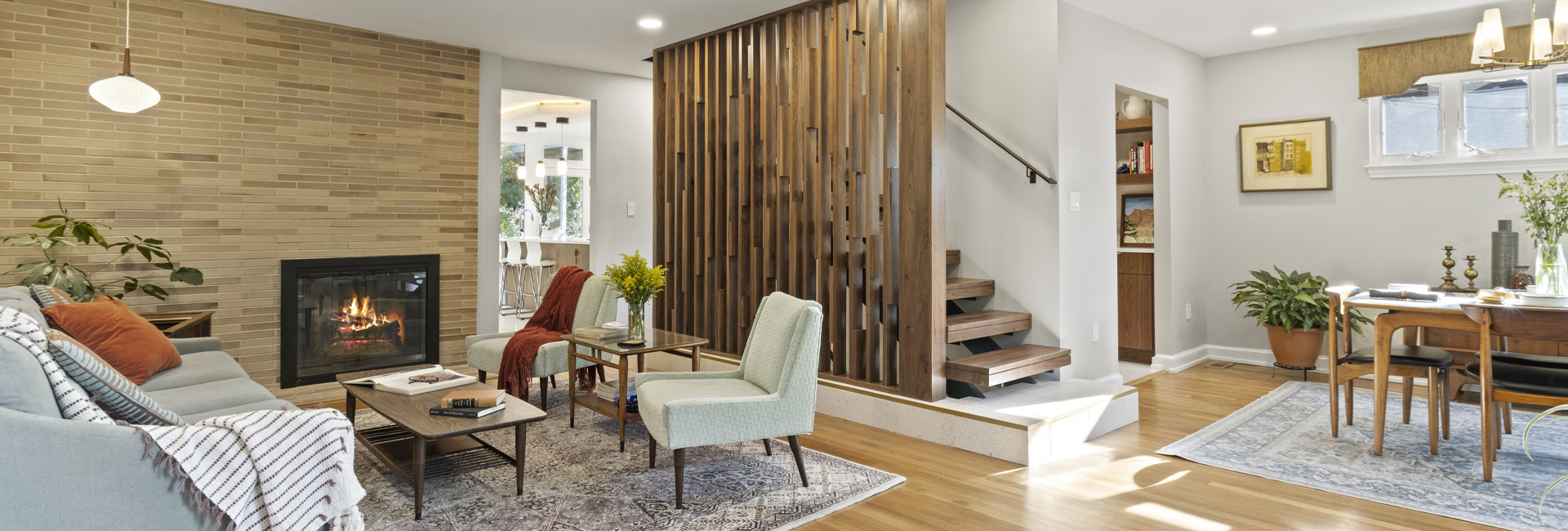 Living Room After Home Remodeling in Great Falls, VA