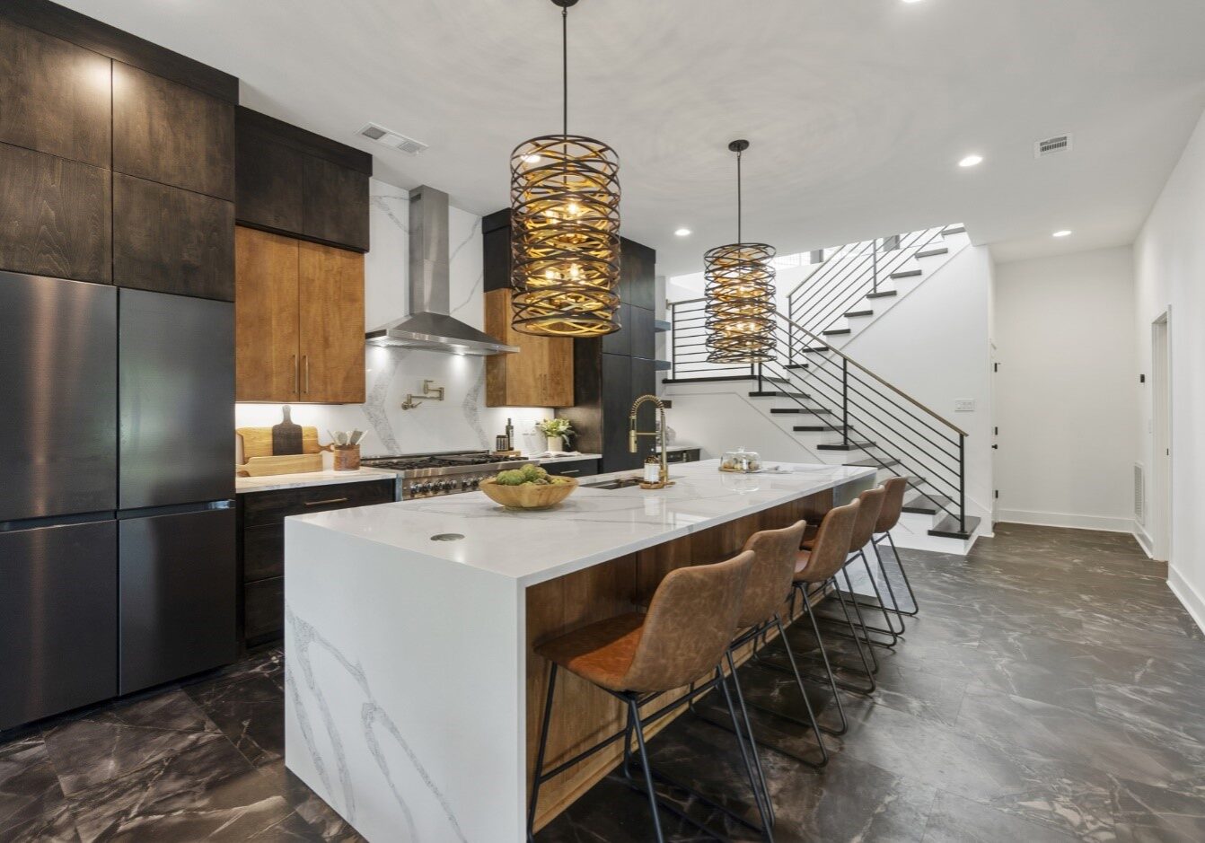 Kitchen after kitchen remodeling in McLean, VA