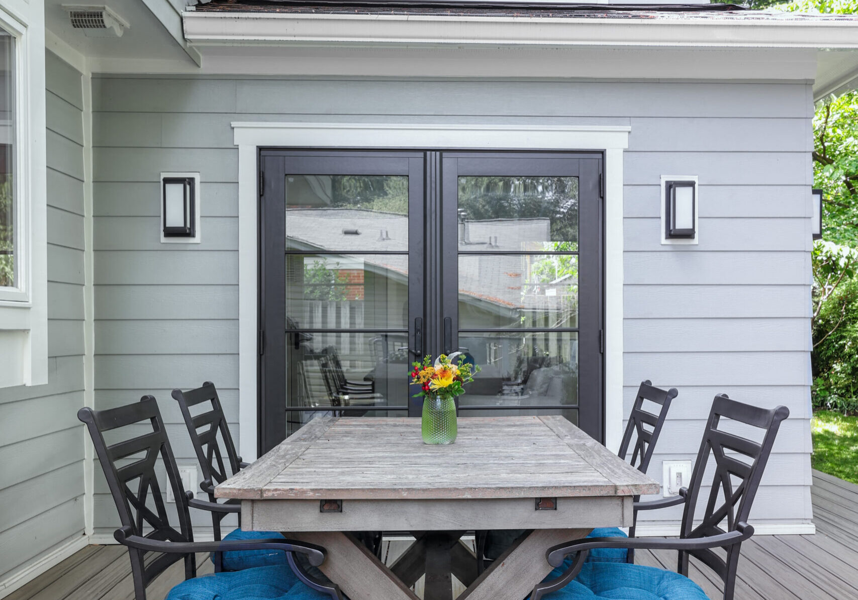 Custom Deck on Back of House in Vienna, VA