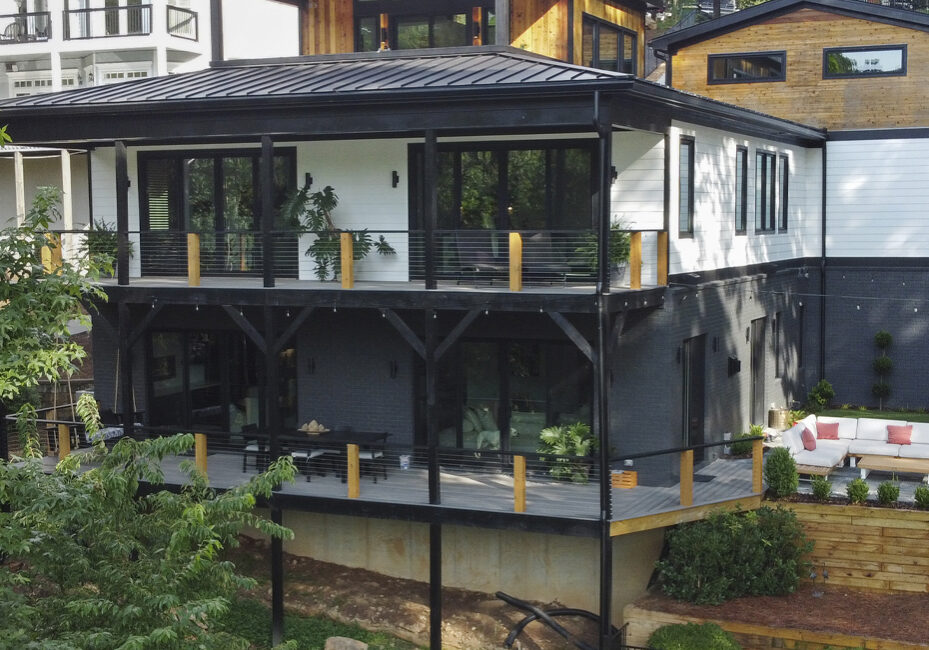 Custom Deck on Back of Home in Haymarket, VA